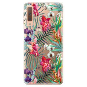 Odolné silikónové puzdro iSaprio - Flower Pattern 03 - Samsung Galaxy A7 (2018)