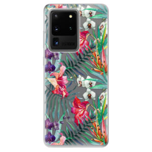 Odolné silikónové puzdro iSaprio - Flower Pattern 03 - Samsung Galaxy S20 Ultra
