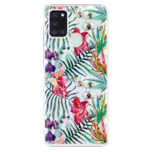 Plastové puzdro iSaprio - Flower Pattern 03 - Samsung Galaxy A21s