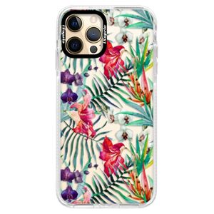 Silikónové puzdro Bumper iSaprio - Flower Pattern 03 - iPhone 12 Pro
