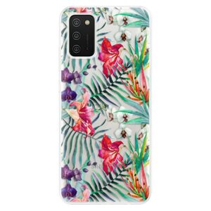 Odolné silikónové puzdro iSaprio - Flower Pattern 03 - Samsung Galaxy A02s