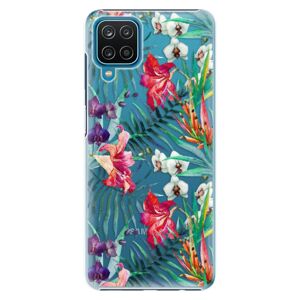 Plastové puzdro iSaprio - Flower Pattern 03 - Samsung Galaxy A12