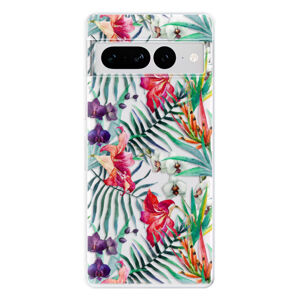 Odolné silikónové puzdro iSaprio - Flower Pattern 03 - Google Pixel 7 Pro 5G