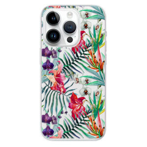 Odolné silikónové puzdro iSaprio - Flower Pattern 03 - iPhone 15 Pro
