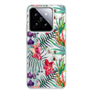 Odolné silikónové puzdro iSaprio - Flower Pattern 03 - Xiaomi 14