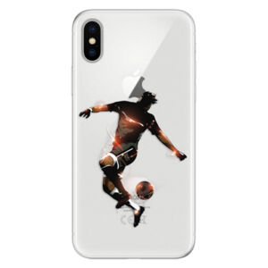 Silikónové puzdro iSaprio - Fotball 01 - iPhone X