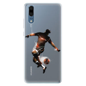 Silikónové puzdro iSaprio - Fotball 01 - Huawei P20