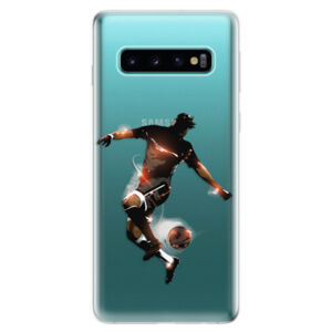 Odolné silikonové pouzdro iSaprio - Fotball 01 - Samsung Galaxy S10