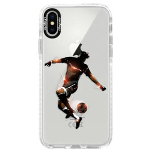 Silikónové púzdro Bumper iSaprio - Fotball 01 - iPhone X