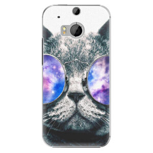 Plastové puzdro iSaprio - Galaxy Cat - HTC One M8