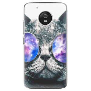 Plastové puzdro iSaprio - Galaxy Cat - Lenovo Moto G5