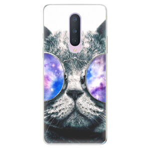 Odolné silikónové puzdro iSaprio - Galaxy Cat - OnePlus 8