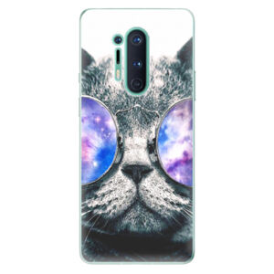 Odolné silikónové puzdro iSaprio - Galaxy Cat - OnePlus 8 Pro