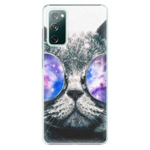 Plastové puzdro iSaprio - Galaxy Cat - Samsung Galaxy S20 FE