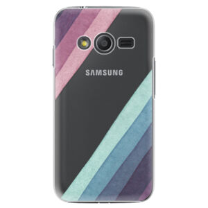 Plastové puzdro iSaprio - Glitter Stripes 01 - Samsung Galaxy Trend 2 Lite