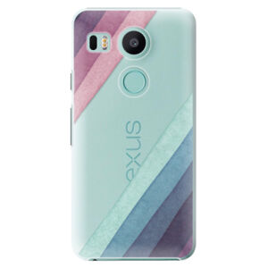 Plastové puzdro iSaprio - Glitter Stripes 01 - LG Nexus 5X