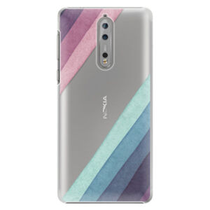 Plastové puzdro iSaprio - Glitter Stripes 01 - Nokia 8