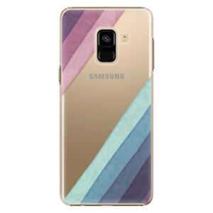 Plastové puzdro iSaprio - Glitter Stripes 01 - Samsung Galaxy A8 2018