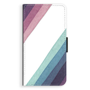 Flipové puzdro iSaprio - Glitter Stripes 01 - Huawei P10 Plus