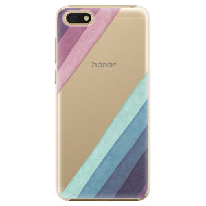 Plastové puzdro iSaprio - Glitter Stripes 01 - Huawei Honor 7S