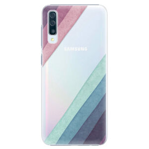 Plastové puzdro iSaprio - Glitter Stripes 01 - Samsung Galaxy A50