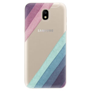 Odolné silikónové puzdro iSaprio - Glitter Stripes 01 - Samsung Galaxy J5 2017