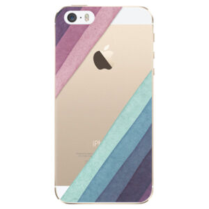 Odolné silikónové puzdro iSaprio - Glitter Stripes 01 - iPhone 5/5S/SE