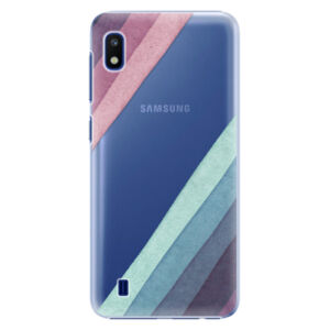 Plastové puzdro iSaprio - Glitter Stripes 01 - Samsung Galaxy A10