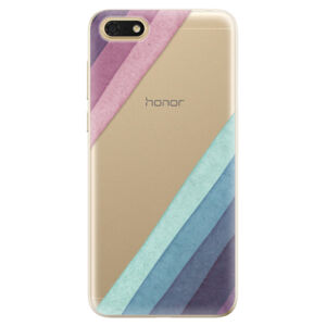 Odolné silikónové puzdro iSaprio - Glitter Stripes 01 - Huawei Honor 7S
