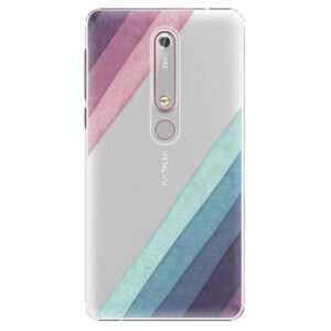 Plastové puzdro iSaprio - Glitter Stripes 01 - Nokia 6.1
