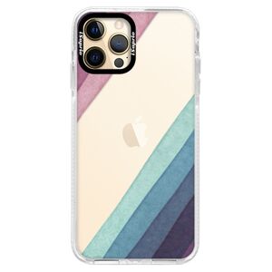 Silikónové puzdro Bumper iSaprio - Glitter Stripes 01 - iPhone 12 Pro Max