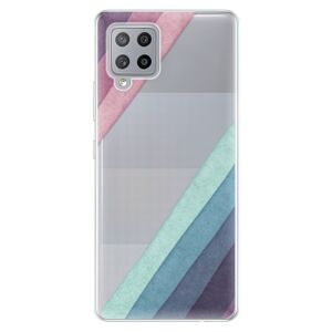 Odolné silikónové puzdro iSaprio - Glitter Stripes 01 - Samsung Galaxy A42