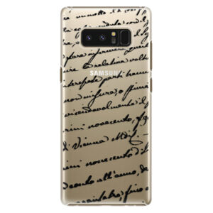 Plastové puzdro iSaprio - Handwriting 01 - black - Samsung Galaxy Note 8