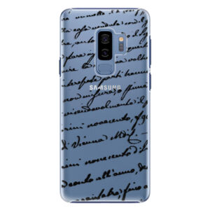 Plastové puzdro iSaprio - Handwriting 01 - black - Samsung Galaxy S9 Plus