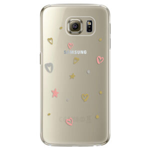 Plastové puzdro iSaprio - Lovely Pattern - Samsung Galaxy S6 Edge