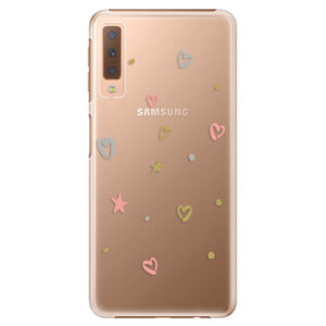 Plastové puzdro iSaprio - Lovely Pattern - Samsung Galaxy A7 (2018)