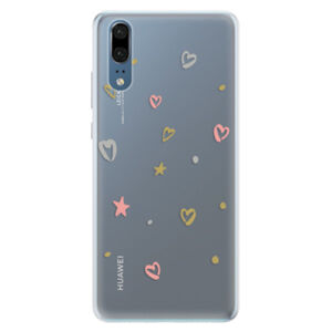 Silikónové puzdro iSaprio - Lovely Pattern - Huawei P20