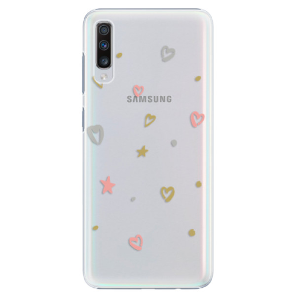 Plastové puzdro iSaprio - Lovely Pattern - Samsung Galaxy A70