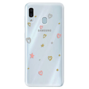Silikónové puzdro iSaprio - Lovely Pattern - Samsung Galaxy A30