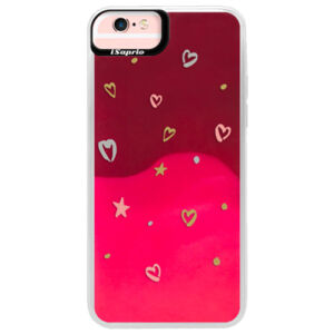 Neónové púzdro Pink iSaprio - Lovely Pattern - iPhone 6 Plus/6S Plus