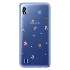 Odolné silikónové puzdro iSaprio - Lovely Pattern - Samsung Galaxy A10
