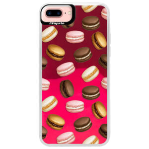 Neónové púzdro Pink iSaprio - Macaron Pattern - iPhone 7 Plus