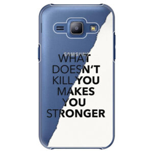 Plastové puzdro iSaprio - Makes You Stronger - Samsung Galaxy J1