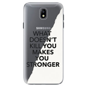Plastové puzdro iSaprio - Makes You Stronger - Samsung Galaxy J7 2017