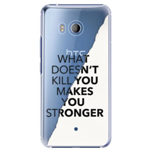 Plastové puzdro iSaprio - Makes You Stronger - HTC U11
