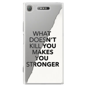 Plastové puzdro iSaprio - Makes You Stronger - Sony Xperia XZ1