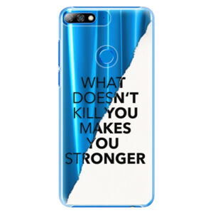 Plastové puzdro iSaprio - Makes You Stronger - Huawei Y7 Prime 2018