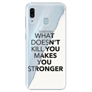 Plastové puzdro iSaprio - Makes You Stronger - Samsung Galaxy A30