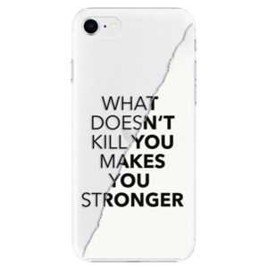 Plastové puzdro iSaprio - Makes You Stronger - iPhone SE 2020