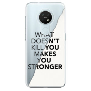 Plastové puzdro iSaprio - Makes You Stronger - Nokia 7.2